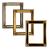 Palatine Artisan Frame Gold Leaf in Wood Made in Italy