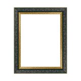Artisan Frame Tirrena Floral Burnished Gold Frames Made in Italy