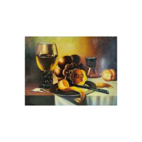 Oil Painting Board 30x40 cm Still Life Art Realism Handmade