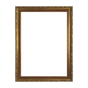 Handmade Wooden Frame 50x70 cm Beijing Gold Made in Italy