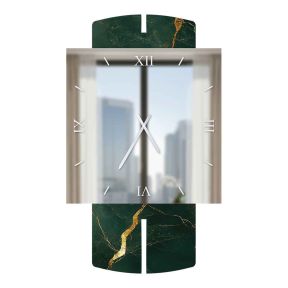 Stone Collection Square Marble 1 Glossy Resin Watch Made in Italy