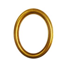 Oval Frame with Customizable Sizes and 4 Different Colors Made in Italy